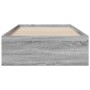 Giroletto Cassetti Grigio Sonoma 75x190 cm Legno Multistrato