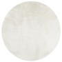 Tappeto OVIEDO a Pelo Corto Crema Ø 120 cm