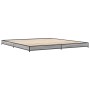 Giroletto Grigio Sonoma 160x200 cm in Legno Multistrato Metallo