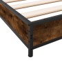 Giroletto Rovere Fumo 120x200 cm in Legno Multistrato Metallo