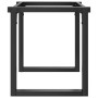 Telaio Gambe a O per Tavolino da Salotto 90x30x43 cm in Ghisa