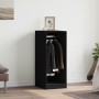 Armadio Nero 48x41x102 cm in Legno Multistrato