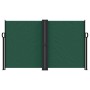 Tenda da Sole Laterale Retrattile Verde Scuro 140x600 cm