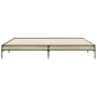 Giroletto Rovere Sonoma 180x200 cm in Legno Multistrato Metallo
