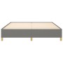 Giroletto a Molle Grigio Scuro 160x200 cm in Tessuto
