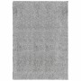 Tappeto Shaggy PAMPLONA a Pelo Lungo Moderno Grigio 160x230 cm