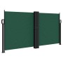 Tenda da Sole Laterale Retrattile Verde Scuro 120x1200 cm