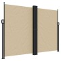 Tenda da Sole Laterale Retrattile Beige 180x1200 cm