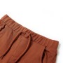 Pantaloncini per Bambini con Coulisse Marrone 116