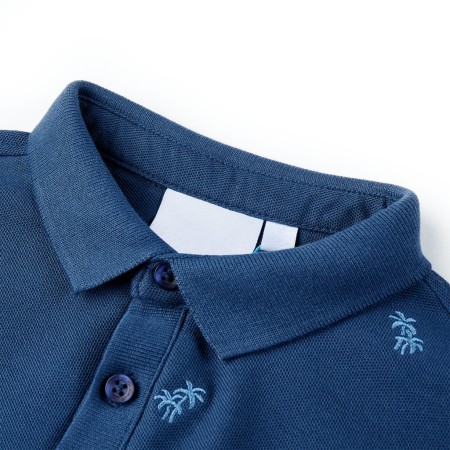 Polo da Bambino Blu Scuro 104