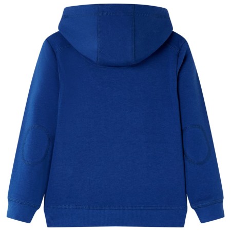 Felpa con Cappuccio per Bambini Blu Scuro 128