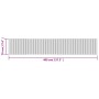 Tappeto Rettangolare Marrone Scuro 70x400 cm in Bambù