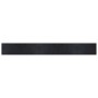 Tappeto Rettangolare Nero 60x500 cm in Bambù