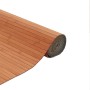 Tappeto Rettangolare Marrone 80x300 cm in Bambù