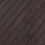 Tappeto Rettangolare Marrone Scuro 80x300 cm in Bambù