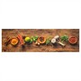 Tappeto da Cucina Lavabile Spezie 45x150 cm Velluto