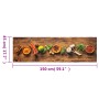 Tappeto da Cucina Lavabile Spezie 45x150 cm Velluto