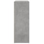 Credenze 2 pz Grigio Cemento 60x31x84 cm in Legno Multistrato