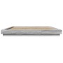Giroletto Grigio Sonoma 180x200 cm in Legno Multistrato