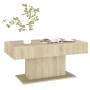 Tavolino da Salotto Rovere Sonoma 96x50x45cm Legno Multistrato