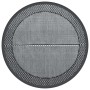 Tappeto da Esterno Grigio Ø200 cm in PP