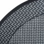 Tappeto da Esterno Grigio Ø200 cm in PP