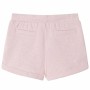 Pantaloncini per Bambini con Coulisse Rosa Chiaro Misto 92