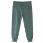 Pantaloni Tuta per Bambini Verde Scuro 116