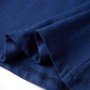 Maglietta per Bambini Maniche Lunghe Blu Marino 116
