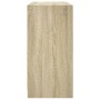 Credenza Rovere Sonoma 102x37x75,5 cm in Legno Multistrato