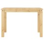 Tavolo da Pranzo Panama 117x60x75 cm Legno Massello Pino