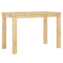 Tavolo da Pranzo Panama 117x60x75 cm Legno Massello Pino