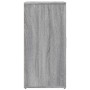 Credenze 2 pz Grigio Sonoma 59x39x80 cm in Legno Multistrato