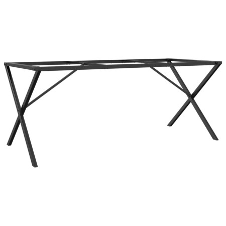 Telaio Gambe a X per Tavolo da Pranzo 180x80x73 cm in Ghisa