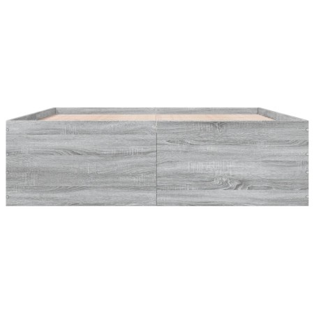 Giroletto Grigio Sonoma 160x200 cm in Legno Multistrato