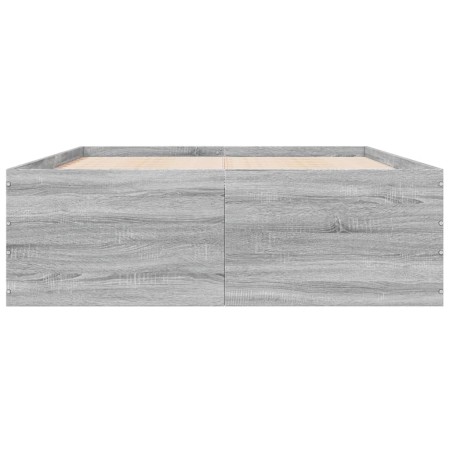 Giroletto Grigio Sonoma 135x190 cm in Legno Multistrato