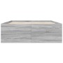 Giroletto Grigio Sonoma 140x190 cm in Legno Multistrato