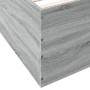 Giroletto Grigio Sonoma 140x190 cm in Legno Multistrato