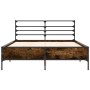 Giroletto Rovere Fumo 140x190 cm in Legno Multistrato Metallo