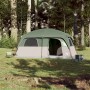 Tenda Familiare Cabina per 10 Persone Verde Impermeabile