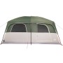 Tenda Familiare Cabina per 10 Persone Verde Impermeabile