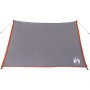 Tenda da Campeggio 2 Persone Grigio e Arancione Impermeabile