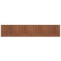 Tappeto Rettangolare Marrone 80x400 cm in Bambù