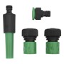 Set Tubo da Giardino con Raccordi Verde 0,75" 20 m in PVC