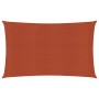 Vela Parasole 160 g/m² Terracotta 3x6 m in HDPE