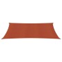 Vela Parasole 160 g/m² Terracotta 3x6 m in HDPE