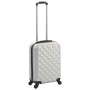 Trolley a Custodia Rigida Argento Lucido ABS