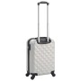 Trolley a Custodia Rigida Argento Lucido ABS