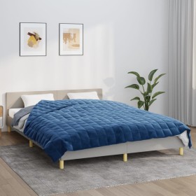 Coperta Ponderata Blu 200x230 cm 13 kg Tessuto