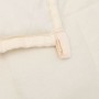 Coperta Ponderata Crema Chiaro 140x200 cm 6 kg Tessuto